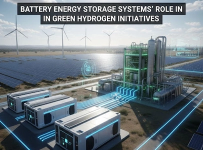 The Role of Battery Energy Storage in Green Hydrogen Projects