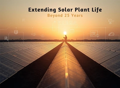 Can good Maintainance practices extend my solar plant's life beyond 25 years?
