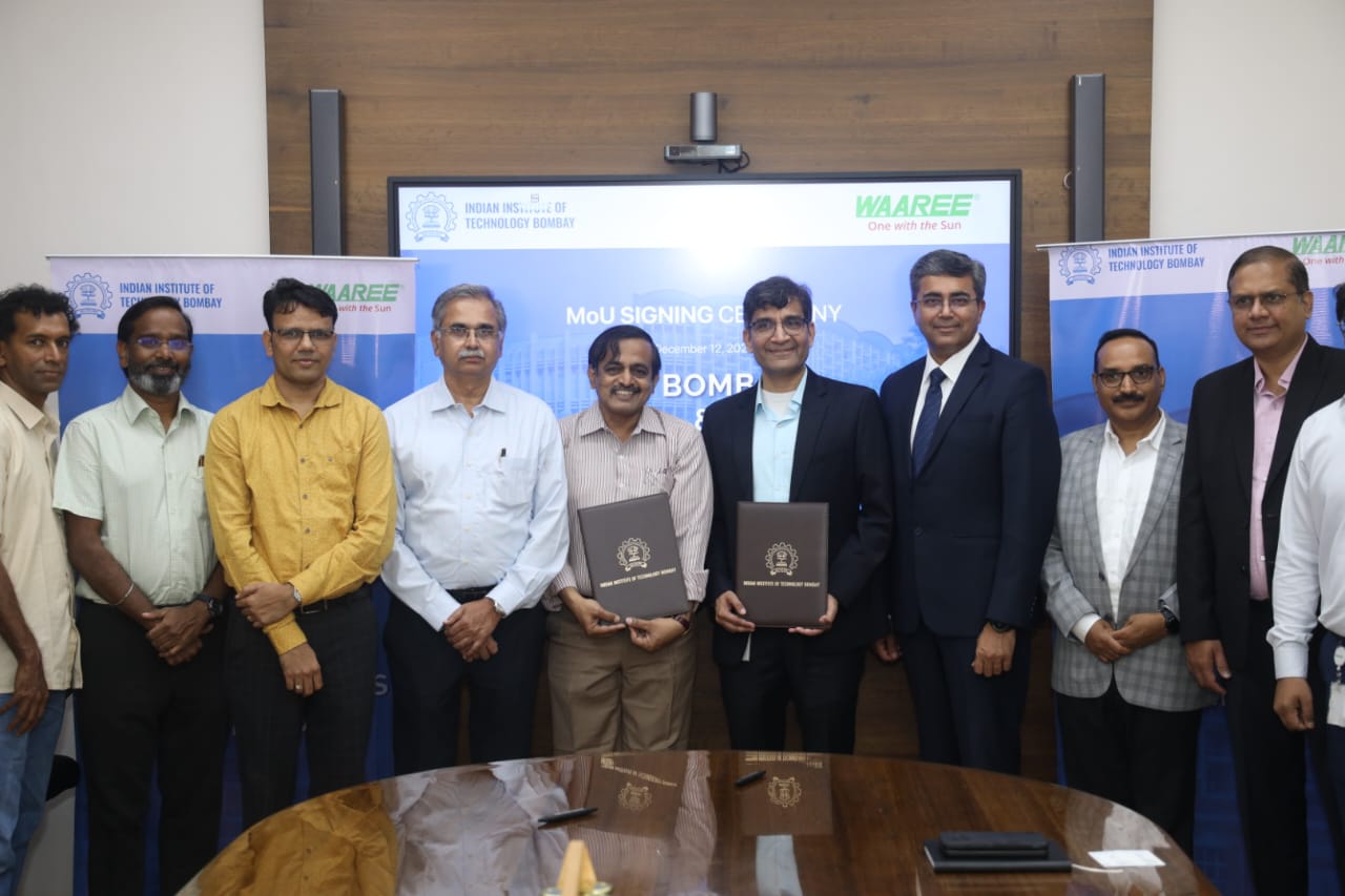 Waaree Energies collaborates with IIT..